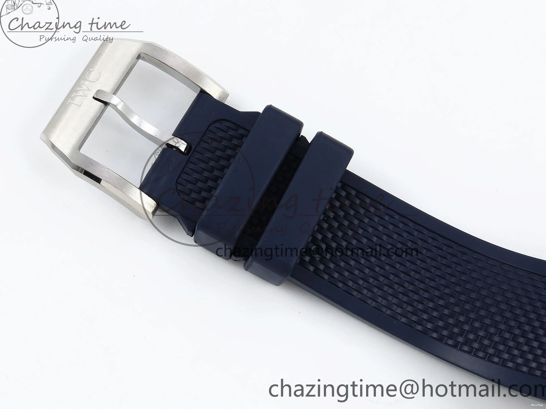 MIROTIME 0123 Portuguese Chrono IW3716 Z+F 1:1 Best Edition Blue Dial on Blue Rubber Strap A UrbanChic 7018